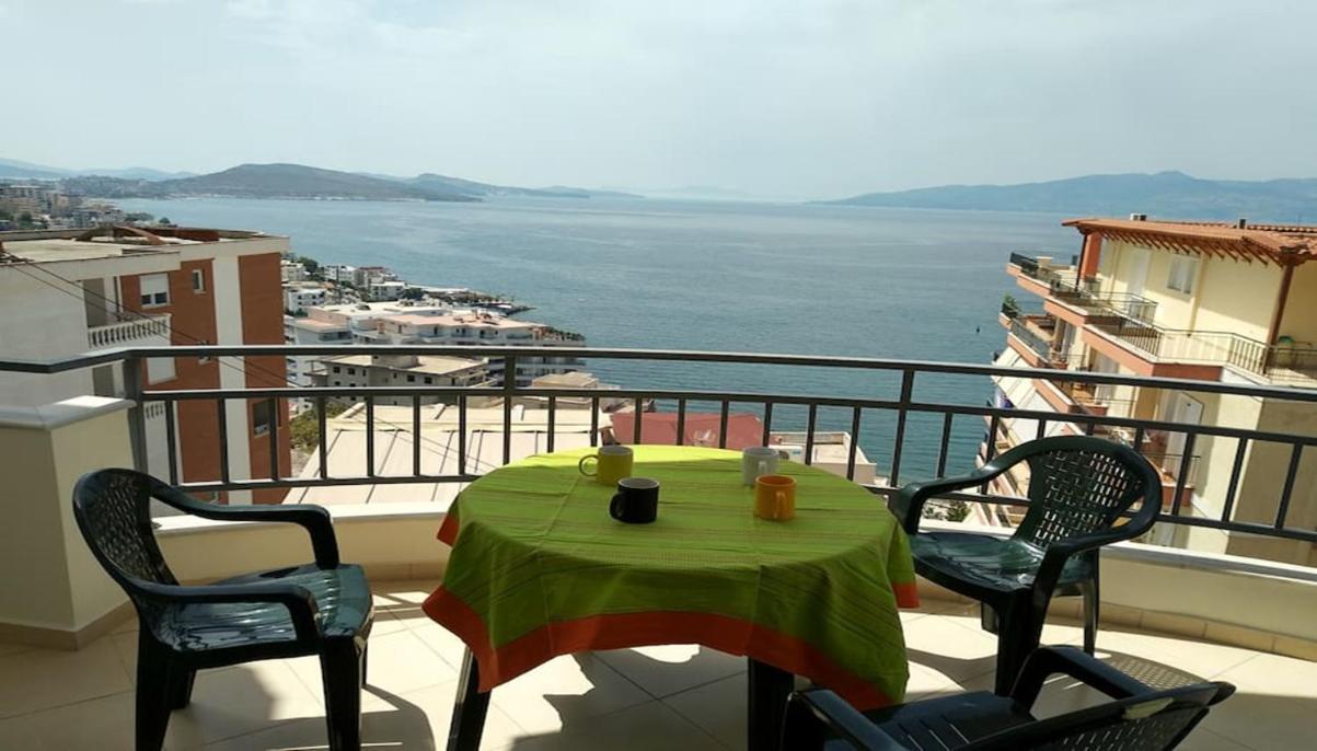 Sunny&Seaview Apartment Sarande Luaran gambar