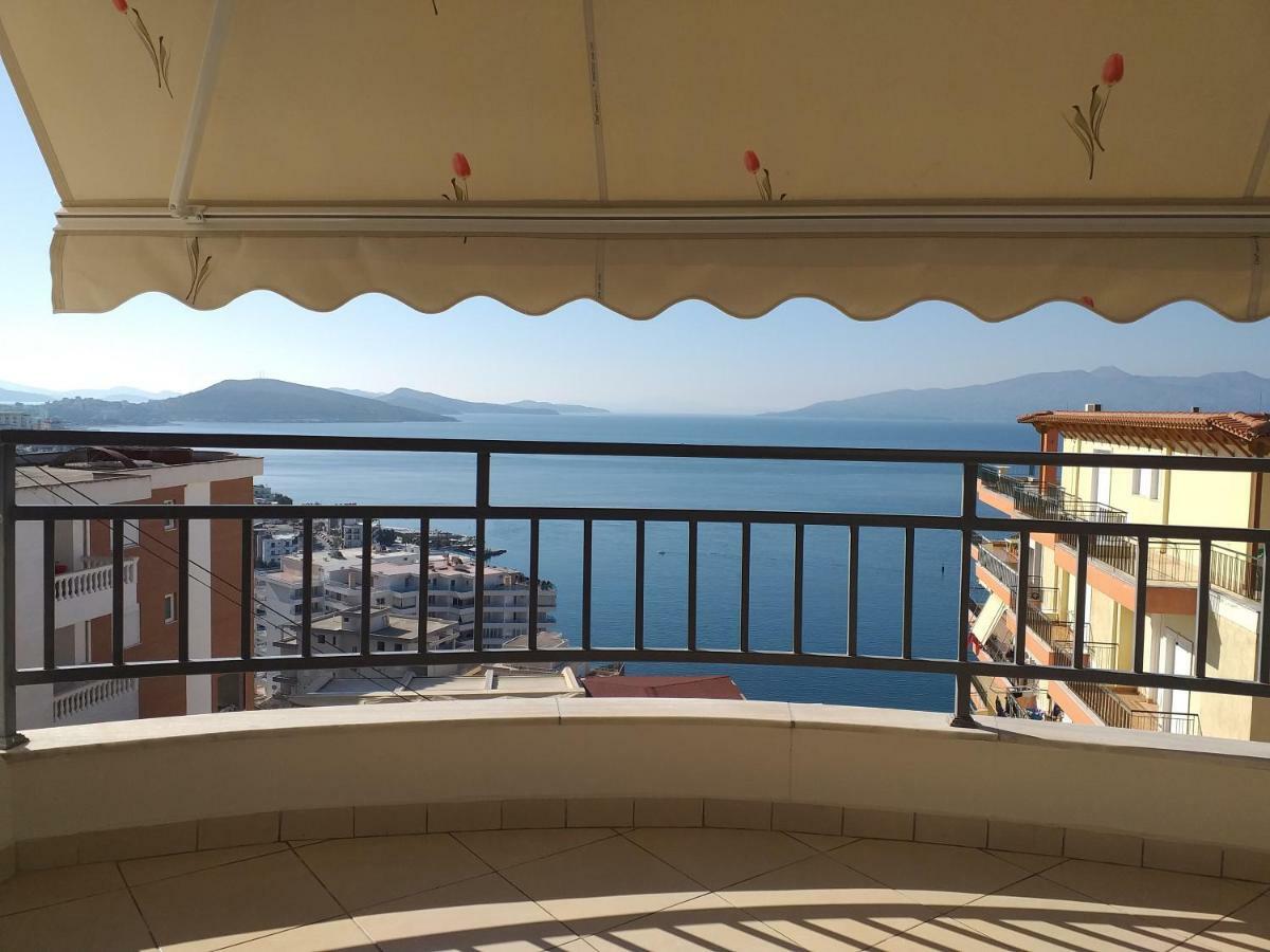 Sunny&Seaview Apartment Sarande Luaran gambar